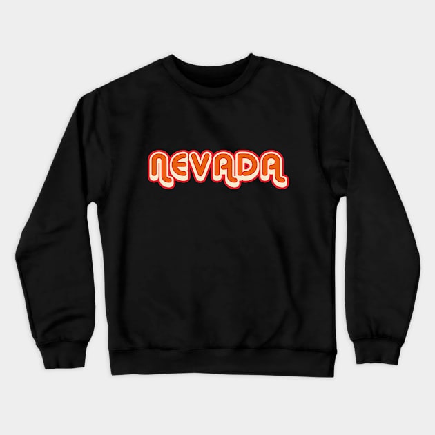 Nevada 70s vintage design with shadow Crewneck Sweatshirt by Webdango